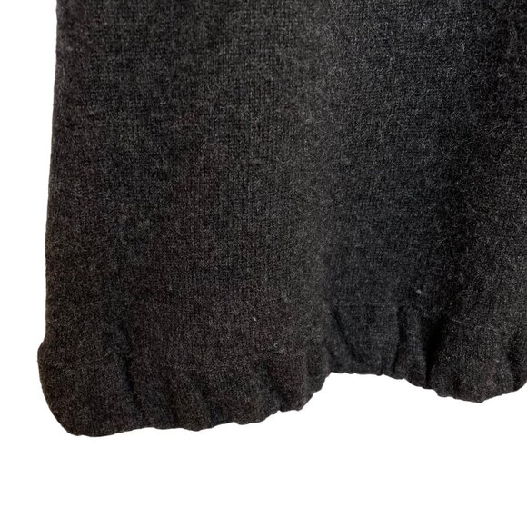 Margaret O'Leary Charcoal Cashmere Sweater Dress, M - Picture 8 of 11
